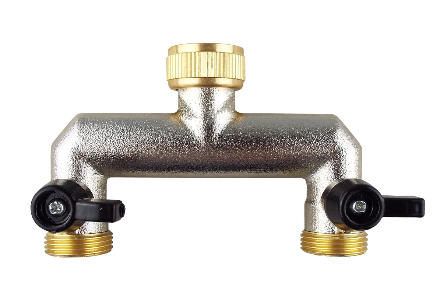 3/4" BSP Brass Dual Tap Splitter