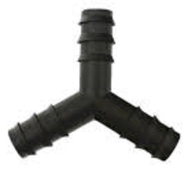 1/2" Irrigation Pipe Y-Tee Connector