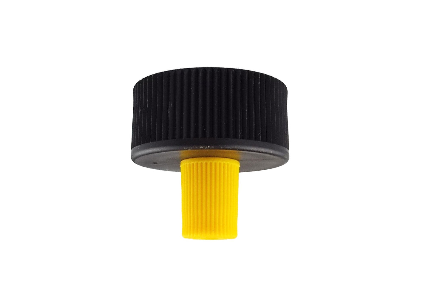 4mm Micro Tube Adapter with 3/4" BSPF Tap Connector – Black/Yellow