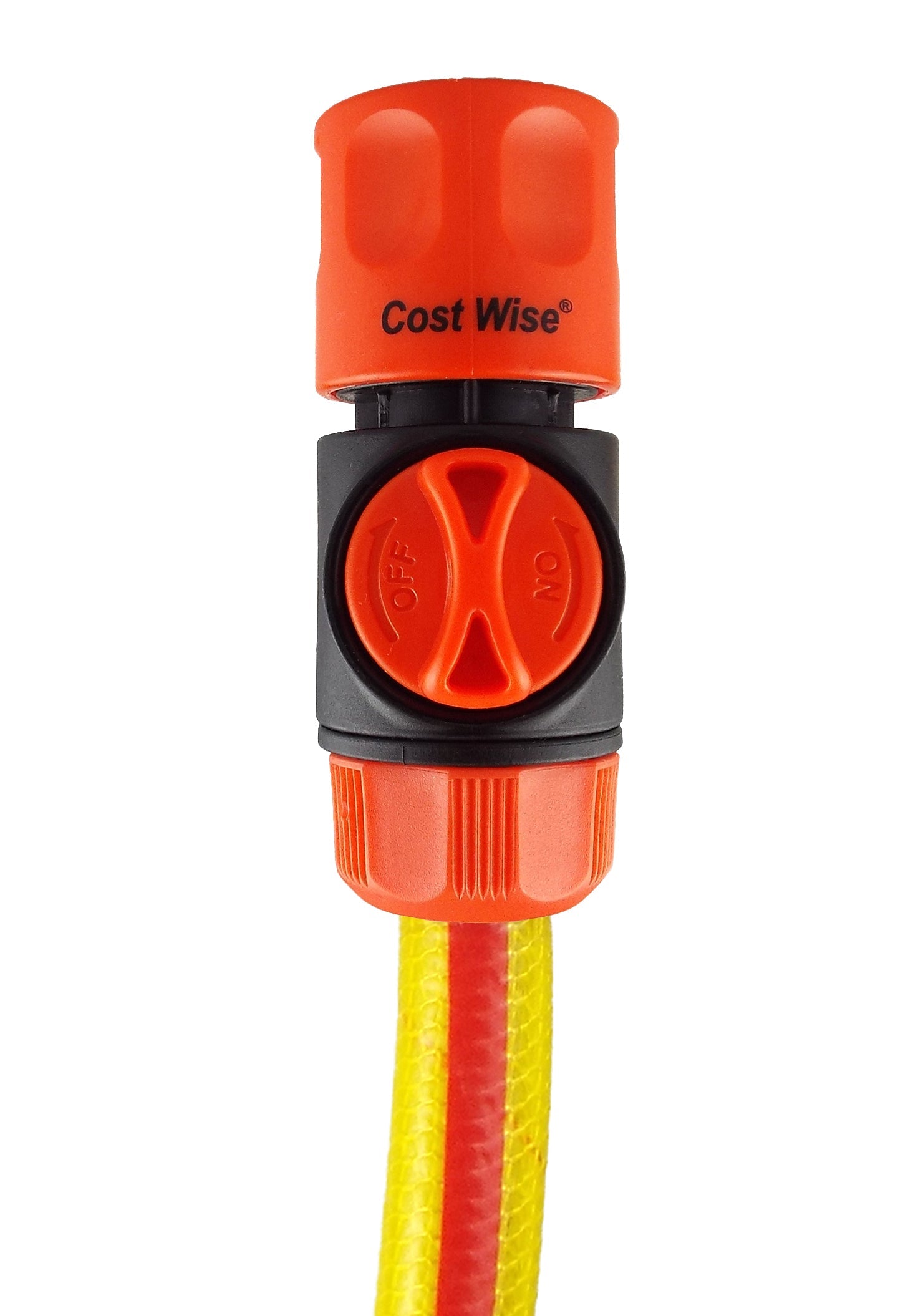 Cost Wise Garden Hose Fitting with On/Off Valve