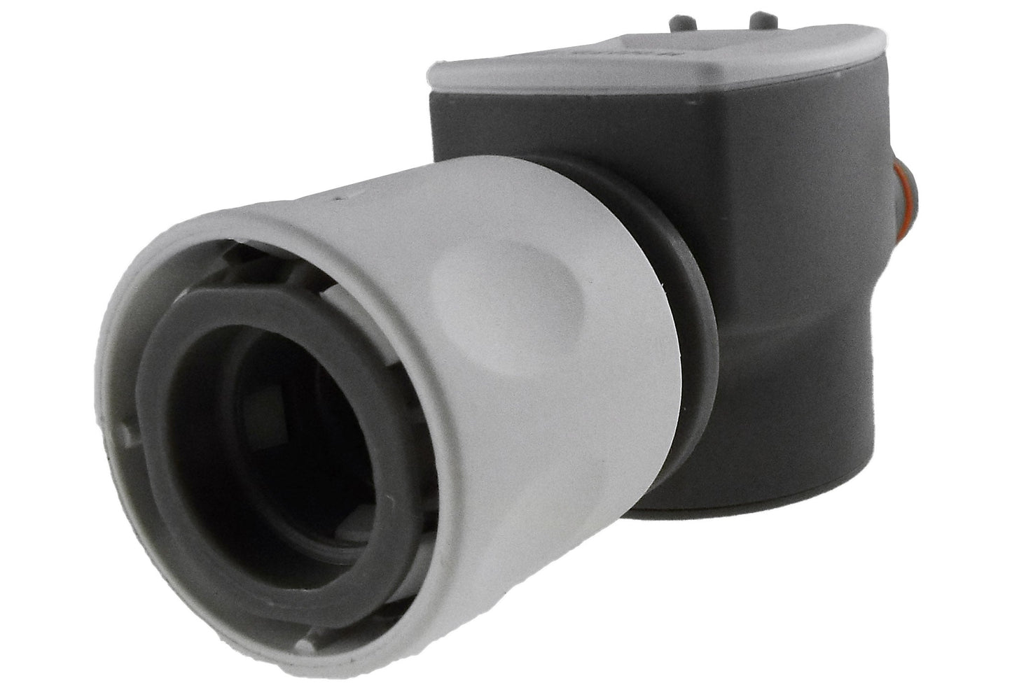 Water Flow Meter with Quick Snap-On Fitting