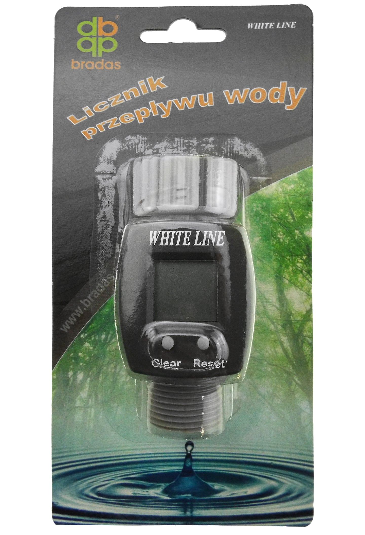 3/4" BSPM (Female) Water Flow Meter