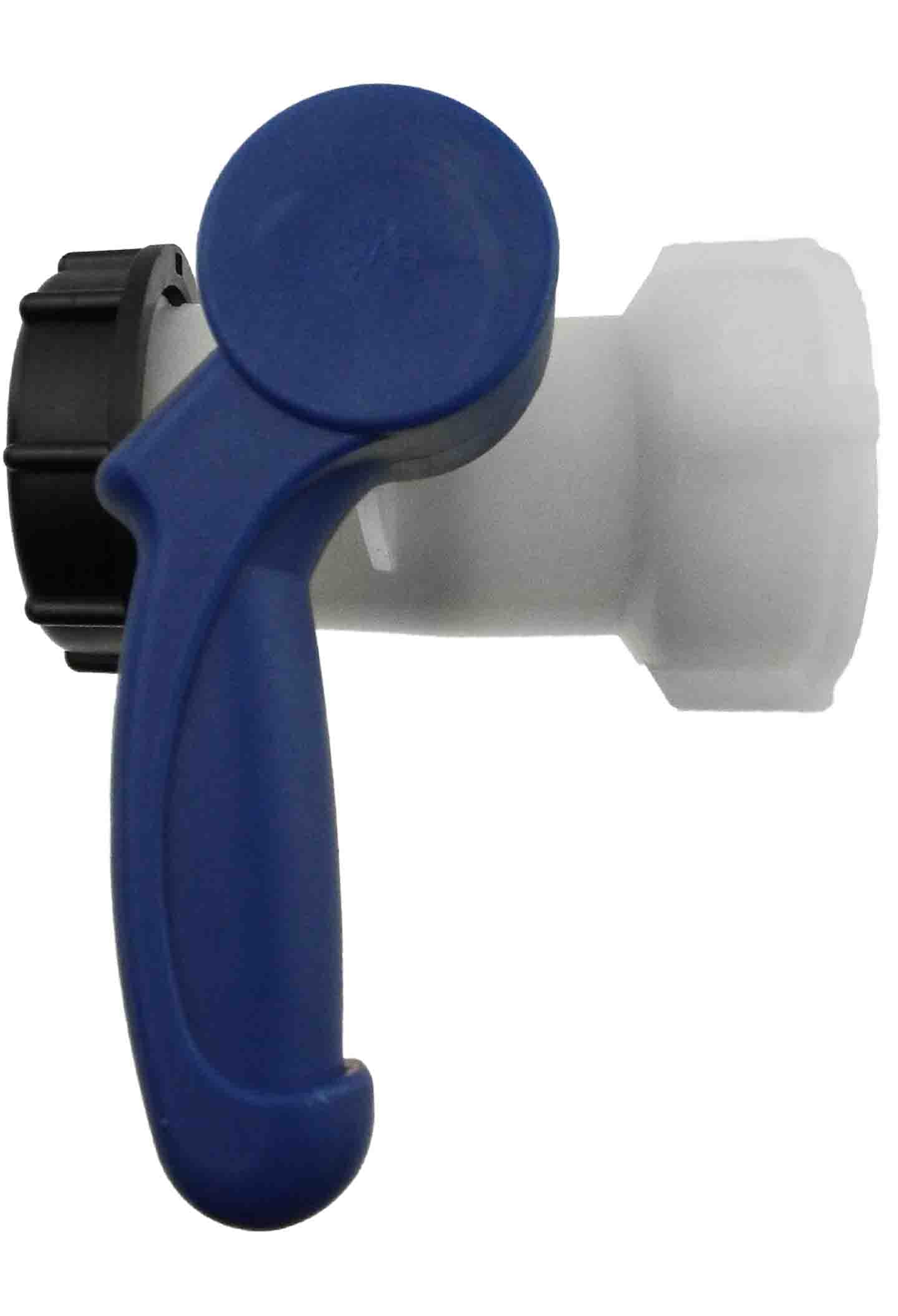2” S60X6 IBC Outlet Valve with Solid Closure Cap