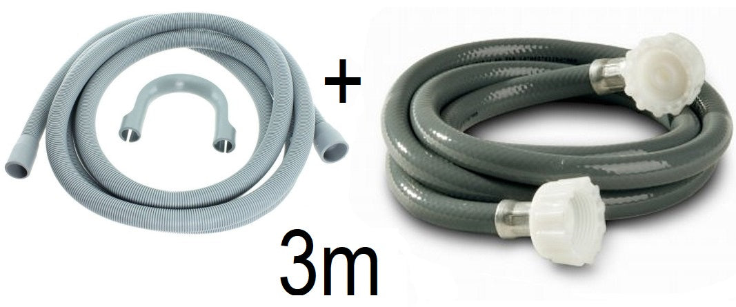 3m Replacement Hose Set for Washing Machines
