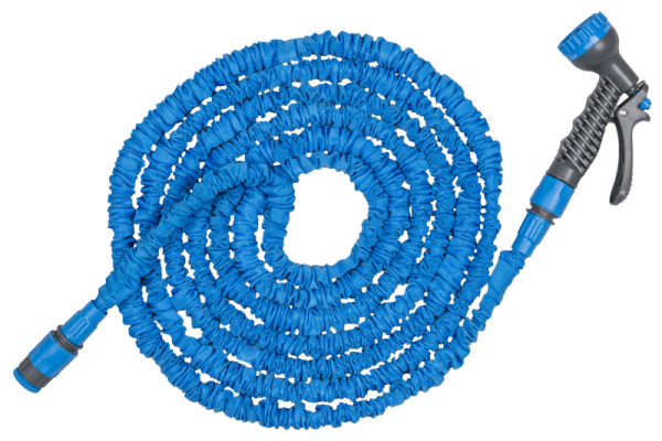 Blue Extendable Garden Hose 7.5m–22m