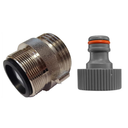 THREADED KITCHEN TAP CONNECTOR MALE TO 3/4"BSPM PACK OF 1