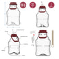 10L 15L 25L PET Fermentation Demijohn Wine Beer Home Brew with Tap & Airlock