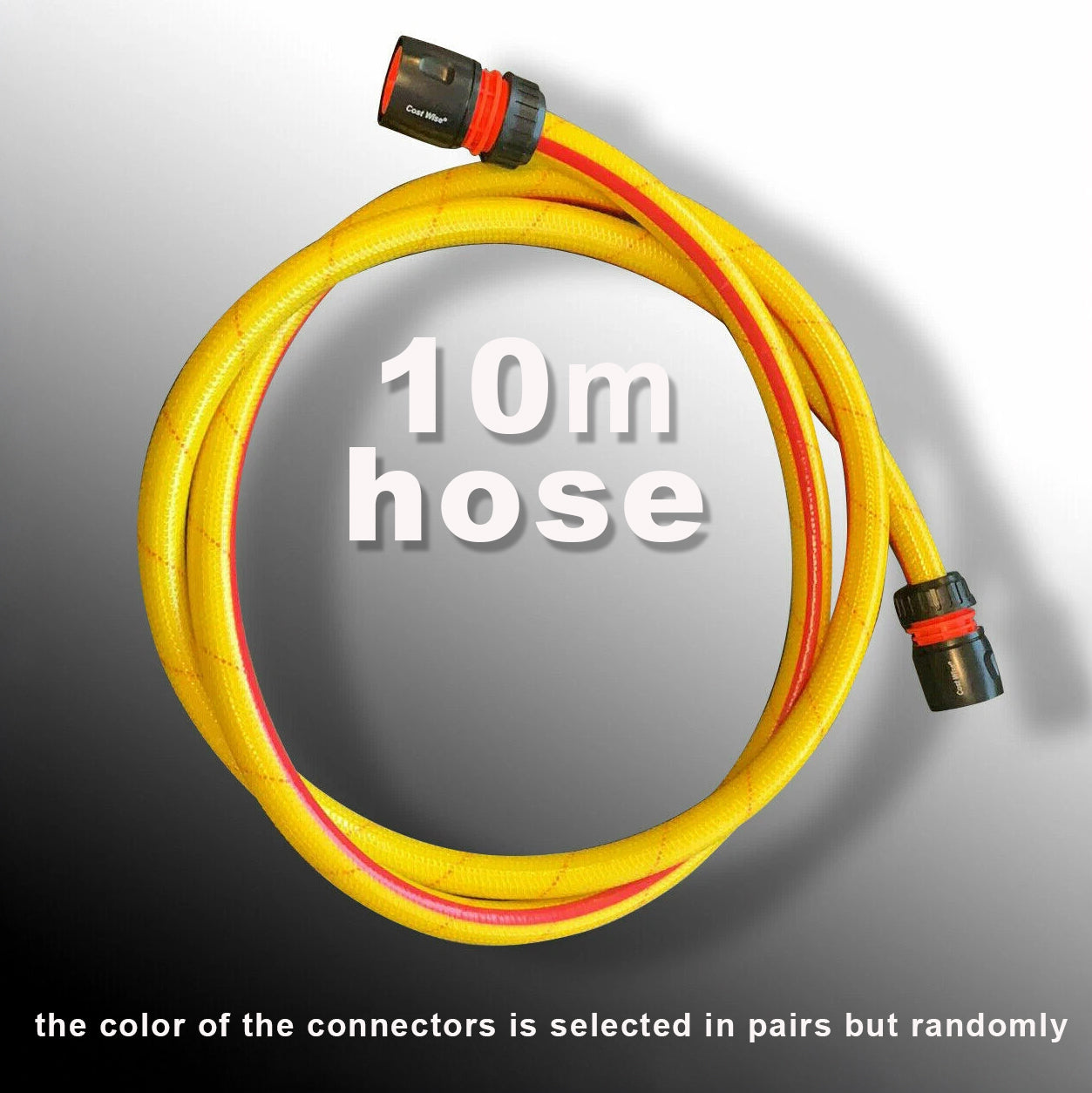 Premium 6 Layer Garden Hose Pipe Watering Hose with 2 Hose Connectors