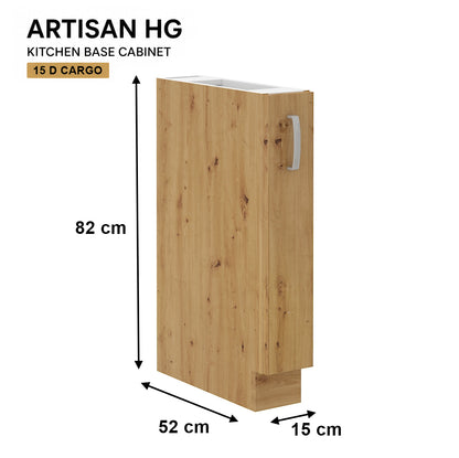 ARTISAN Modular Kitchen – White Gloss - PARTS option