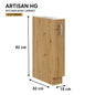 ARTISAN Modular Kitchen – White Gloss - PARTS option