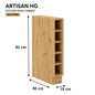 ARTISAN Modular Kitchen – White Gloss - PARTS option