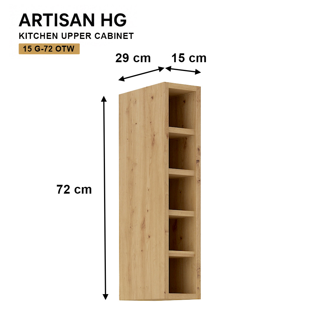 ARTISAN Modular Kitchen – White Gloss - PARTS option