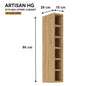 ARTISAN Modular Kitchen – White Gloss - PARTS option