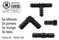 HOZ15 Mixed ½” Barbed Hose Fittings