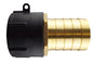 IBC 2” S60X6 Lid with 50mm Brass Hose Tail Connector