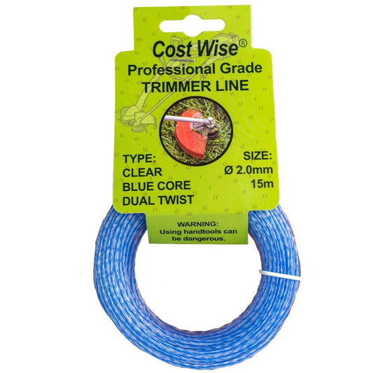 Blue Double Twist Strimmer Line – 2mm x 15m