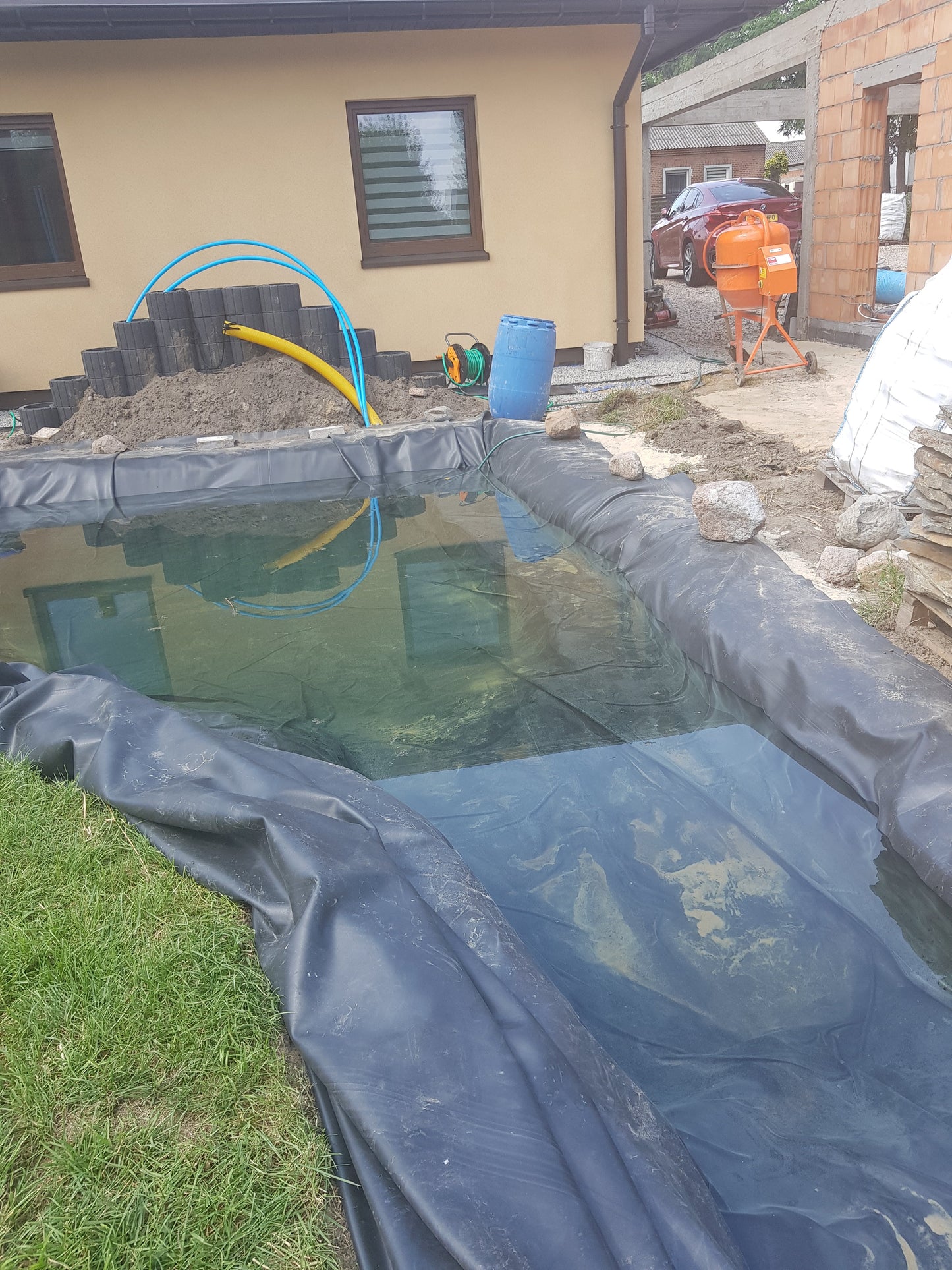 10m x 10m EPDM Flexible Liner for Garden Ponds