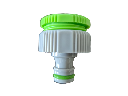 Green/Grey Female Tap Fitting Compatible with 3/4" or ½" BSP Female Threads