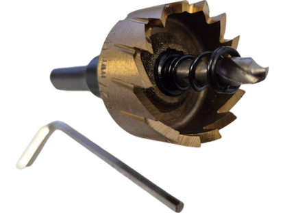 27mm HSS Hole Saw Bit for Cutting Metal, Alloys, Wood & Plastics