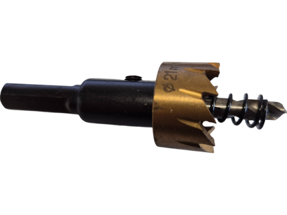 21mm HSS Hole Saw Bit for Cutting Metal, Alloys, Wood & Plastics