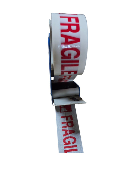 48mm x 66m Fragile Warning Tape