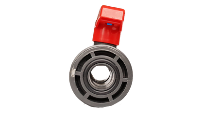 3/4″ BSPF PVC Shut‑Off Valve with Double Union