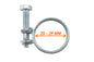 25–29mm Galvanised Dual Wire Hose Clip