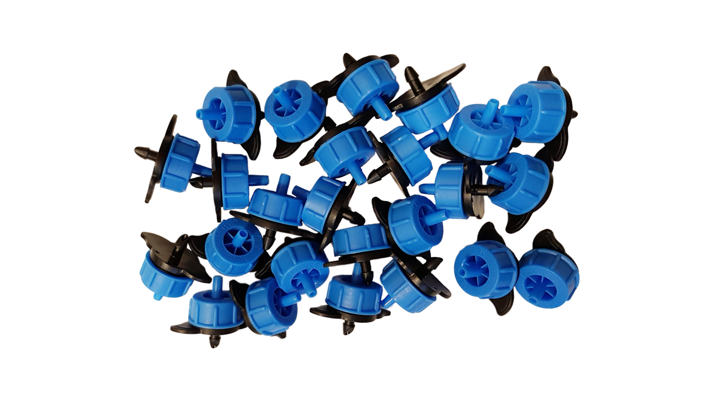 2L/H Turbo Non-Pressure Compensating Dripper