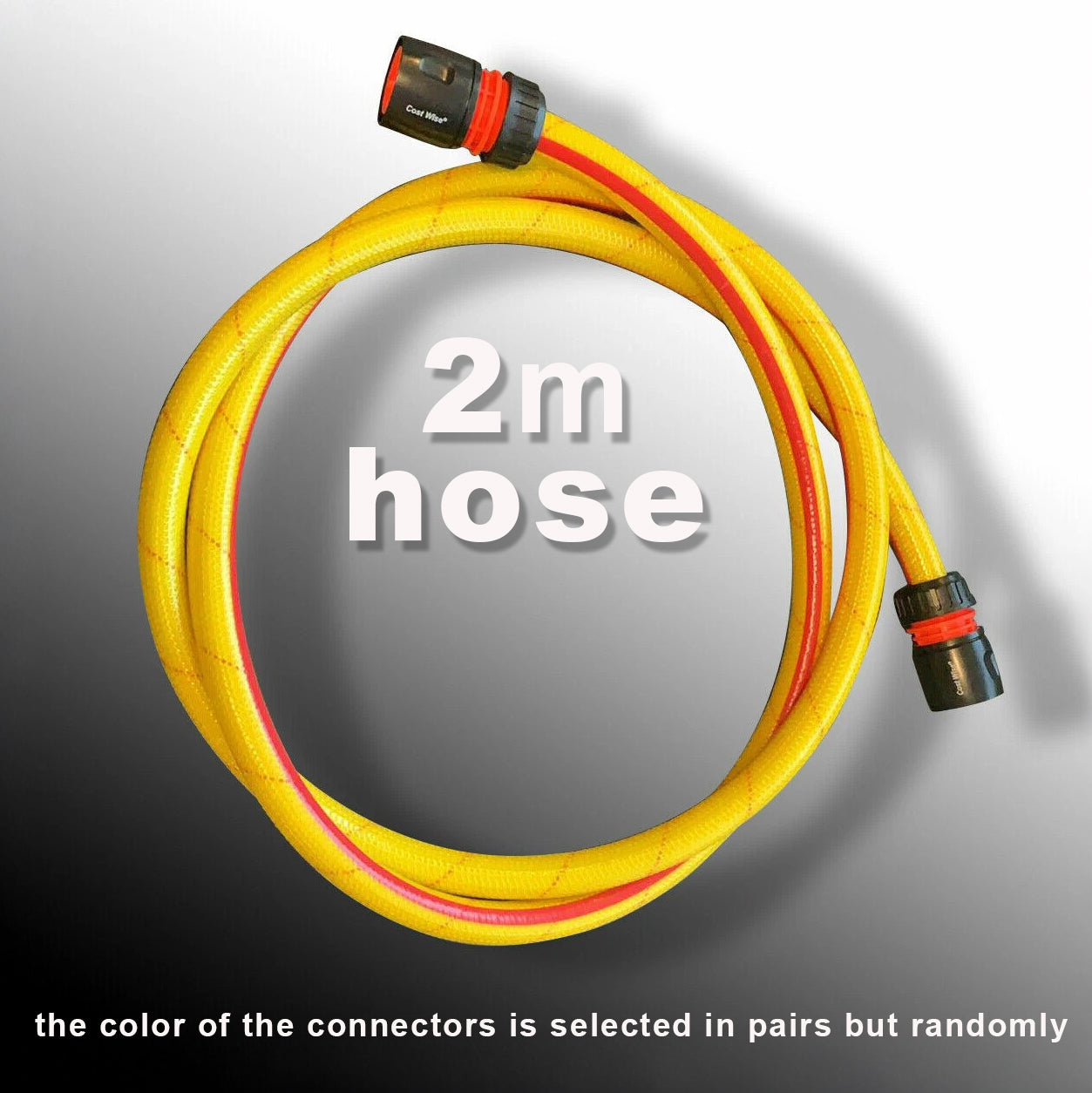 Premium 6 Layer Garden Hose Pipe Watering Hose with 2 Hose Connectors