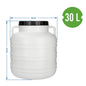 Fermentation Barrel Food Grade HDPE Pickling Container with Lid & Handles 10L-60L