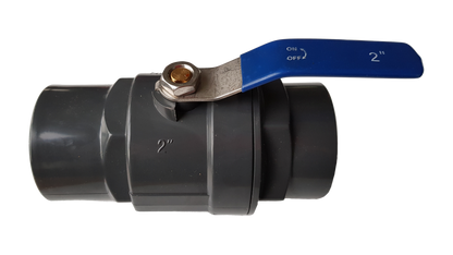 2″ BSP Female PP Stopcock Including Stainless Steel Ball Valve & Handle