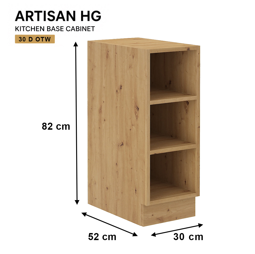 ARTISAN Modular Kitchen – White Gloss - PARTS option