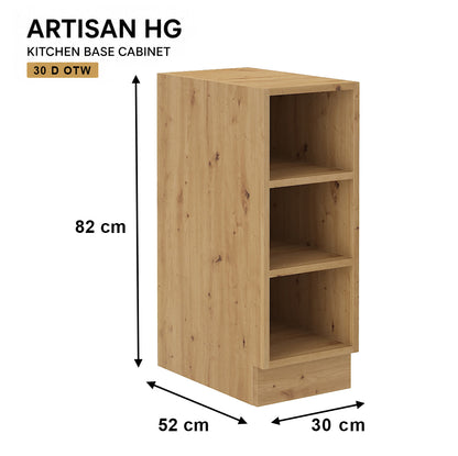 ARTISAN Modular Kitchen – White Gloss - PARTS option