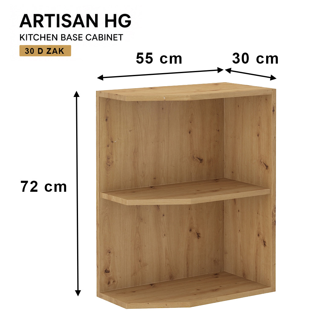 ARTISAN Modular Kitchen – White Gloss - PARTS option