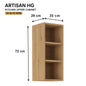 ARTISAN Modular Kitchen – White Gloss - PARTS option