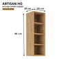 ARTISAN Modular Kitchen – White Gloss - PARTS option