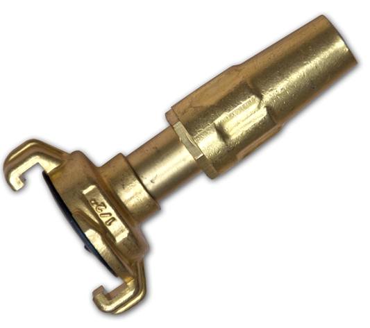 1/2” Brass Claw Lance Adapter