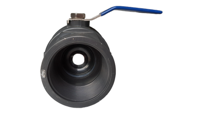 1.25″ BSP Female PP Stopcock Including Stainless Steel Ball Valve & Handle