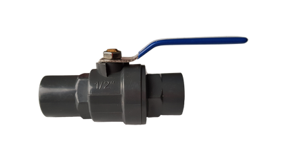 1.25″ BSP Female PP Stopcock Including Stainless Steel Ball Valve & Handle