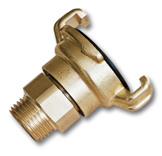 1/2” BSP Male Brass Swivel Claw Adapter
