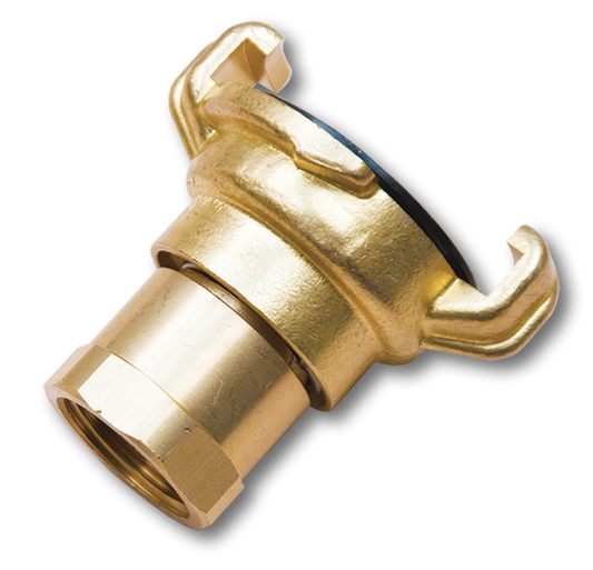1/2” BSP Female Brass Swivel Claw Adapter