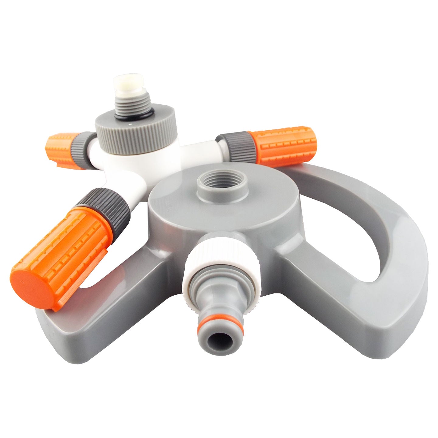 Bradas White Line 3‑Arm Rotating Sprinkler