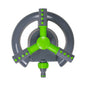 Cost Wise Lawn Sprinkler with 3 Adjustable Rotating Arms,Green/Grey