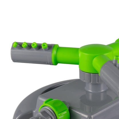 Cost Wise Lawn Sprinkler with 3 Adjustable Rotating Arms,Green/Grey
