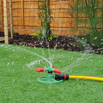 Cost Wise 3‑Arm Rotating Garden Sprinkler – Efficient Lawn Irrigation Tool