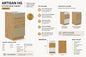 ARTISAN Modular Kitchen – White Gloss or Cappuccino Gloss - PARTS option