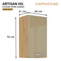 ARTISAN Modular Kitchen – Cappuccino Gloss - PARTS option