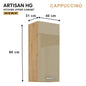 ARTISAN Modular Kitchen – Cappuccino Gloss - PARTS option