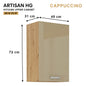 ARTISAN Modular Kitchen – Cappuccino Gloss - PARTS option