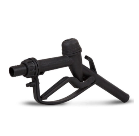 Black Fuel Pump Gun – 1” Barb Inlet/25mm Outlet